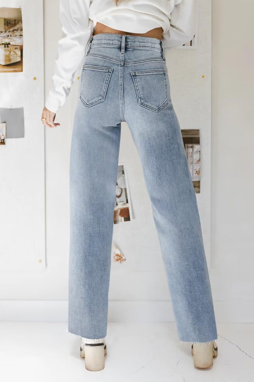 Chic Wide Leg Jeans