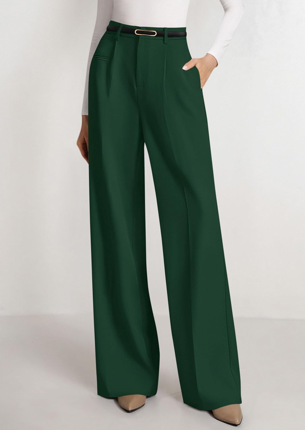 Chic High-Waisted Flow Pants
