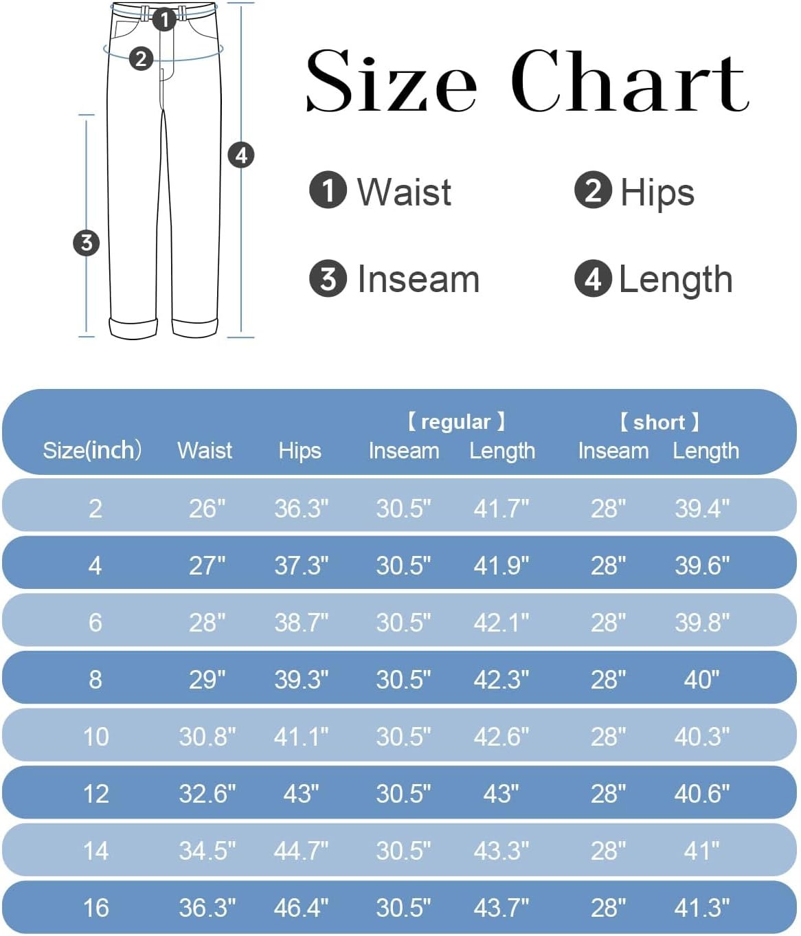 Trendy High-Waist Jeans