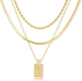 Elegant Layered Gold Necklaces