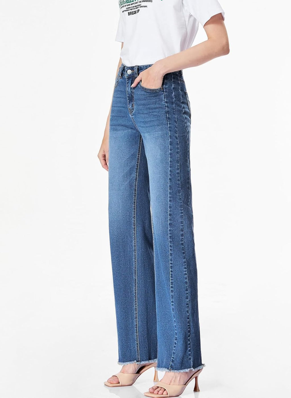Comfortable Wide Leg Jeans
