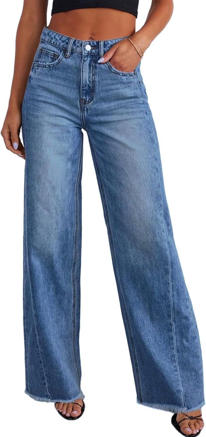 Comfortable Wide Leg Jeans