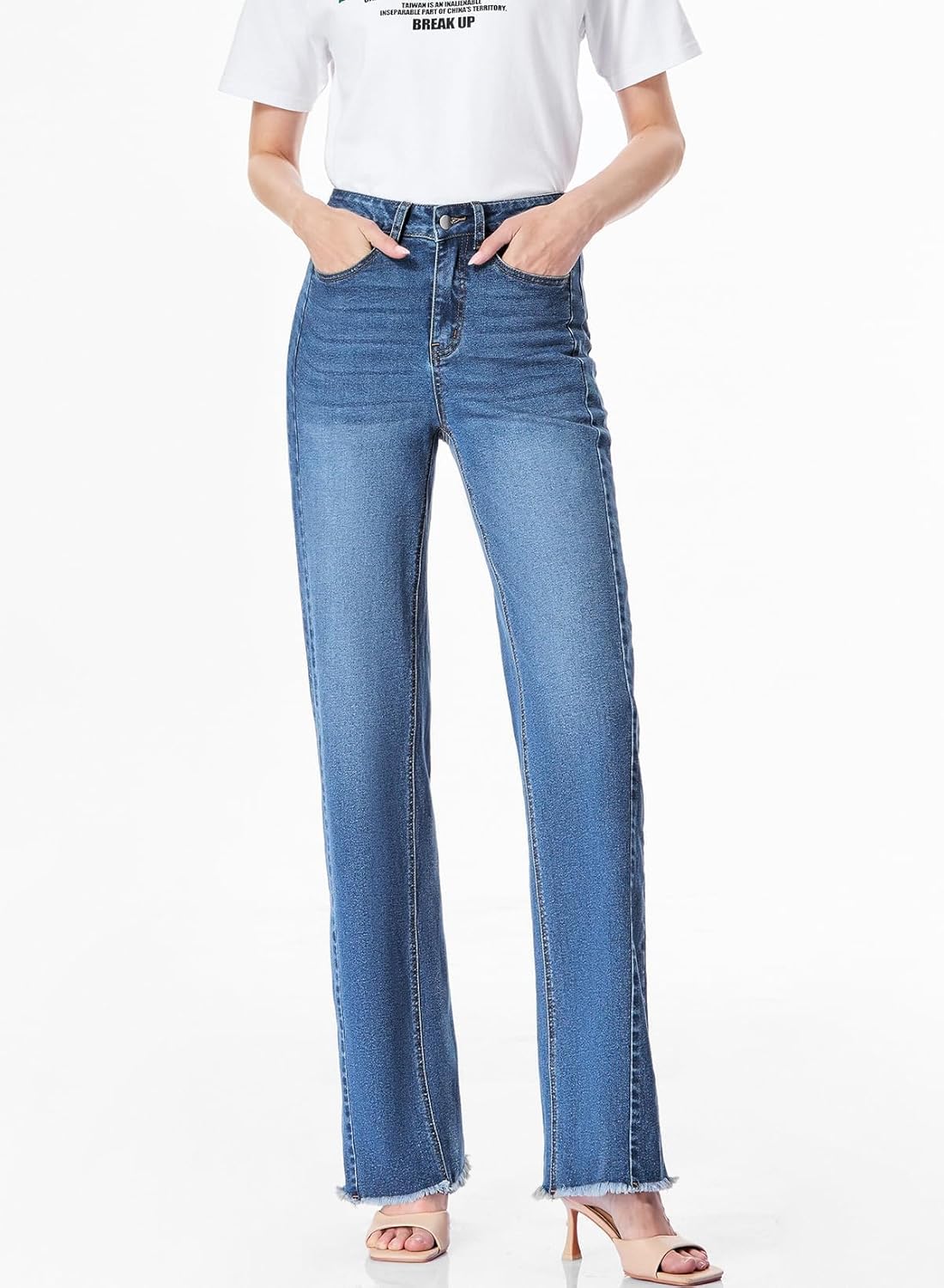 Comfortable Wide Leg Jeans