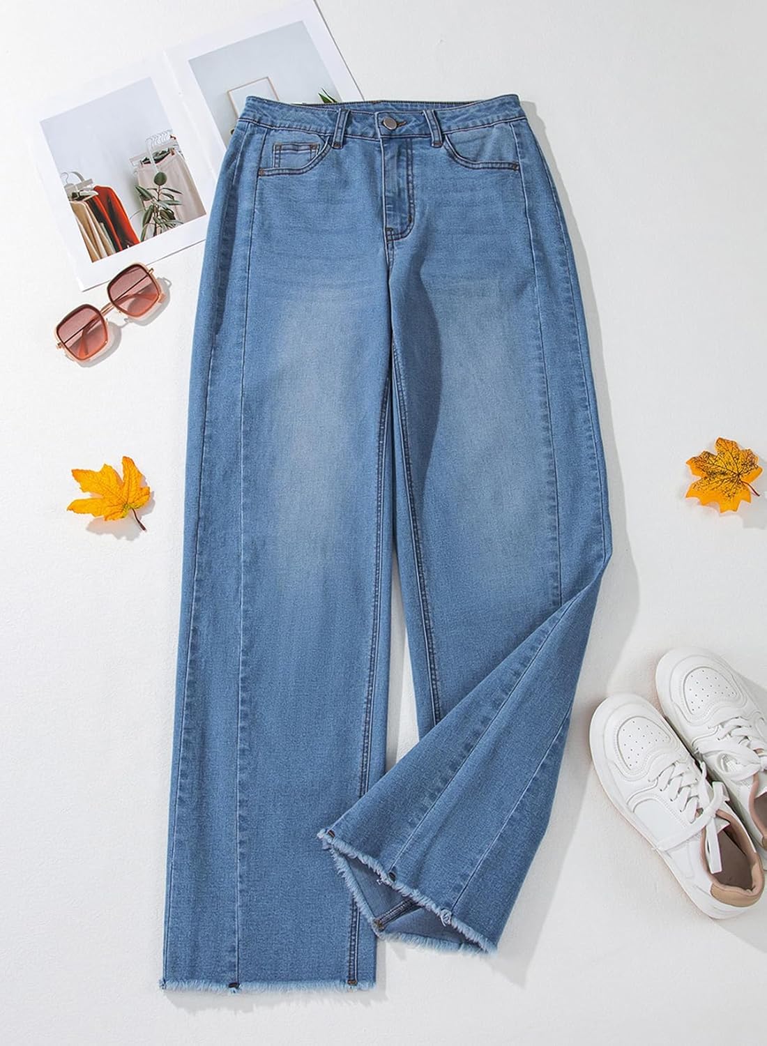 Comfortable Wide Leg Jeans