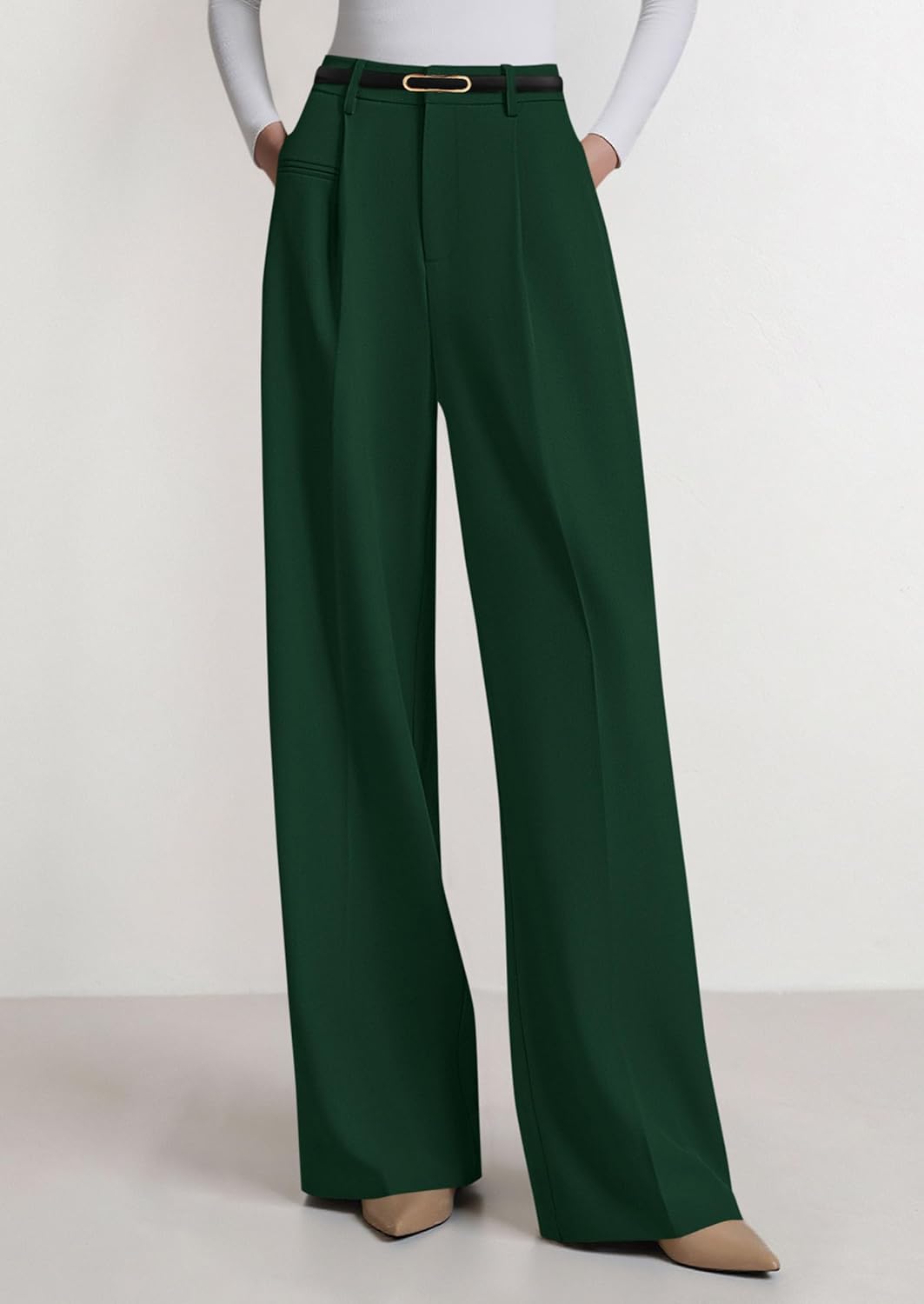 Chic High-Waisted Flow Pants