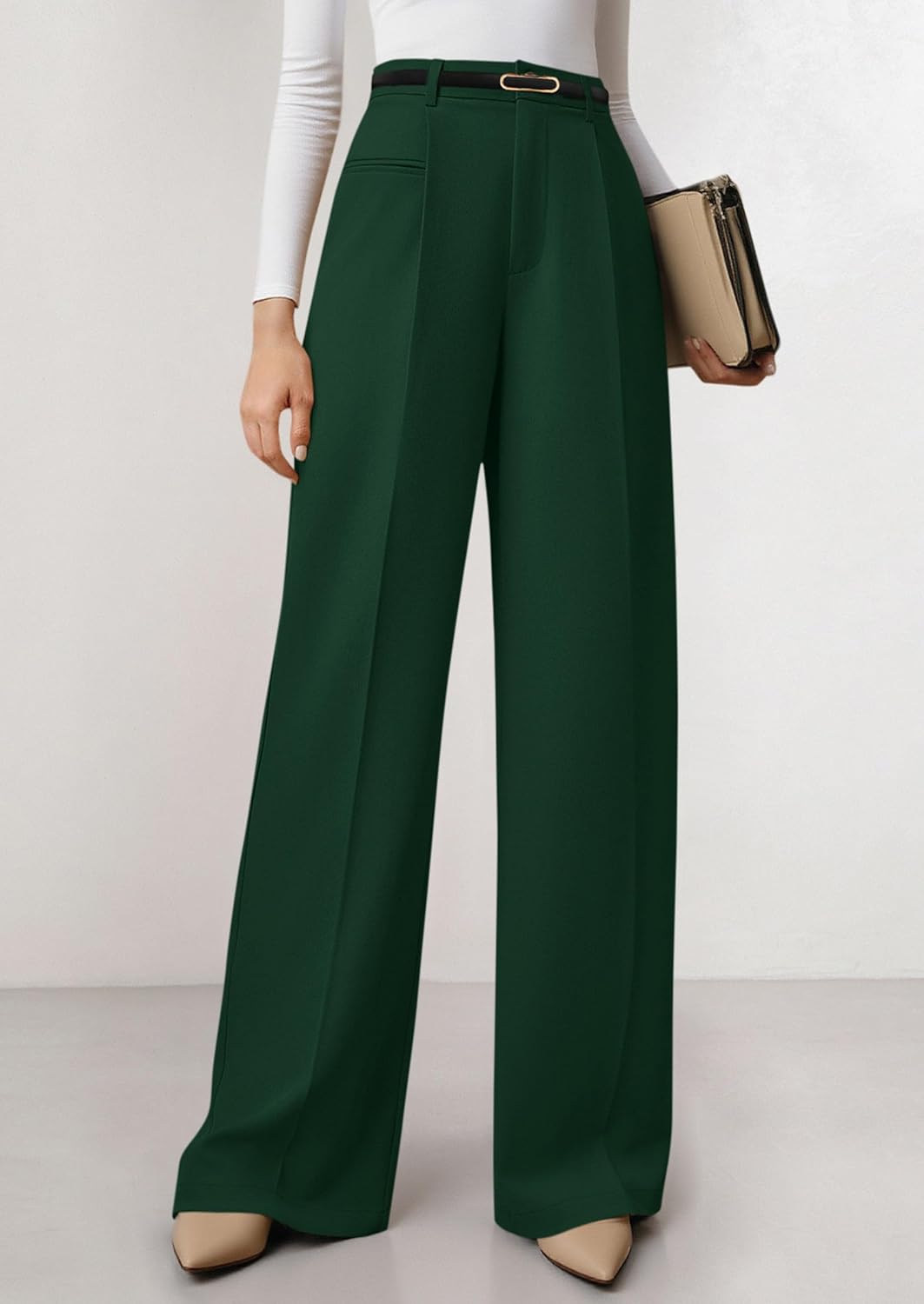 Chic High-Waisted Flow Pants