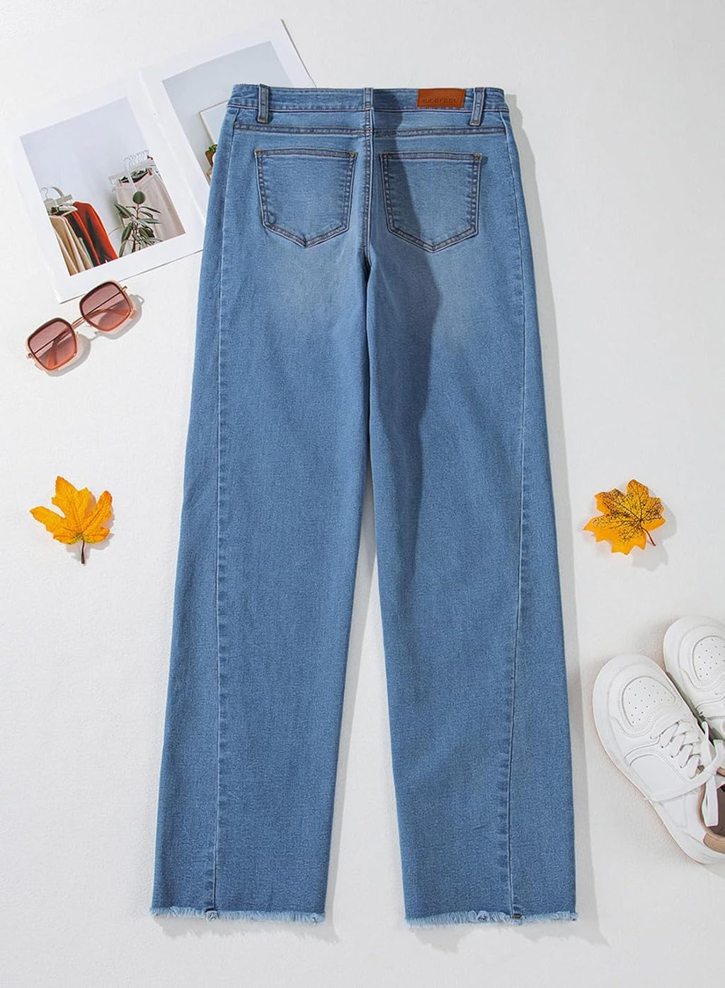 Comfortable Wide Leg Jeans