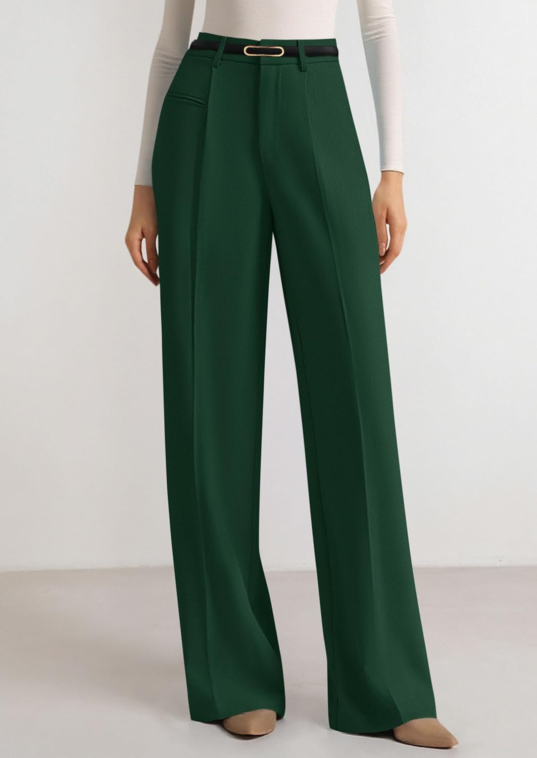 Chic High-Waisted Flow Pants