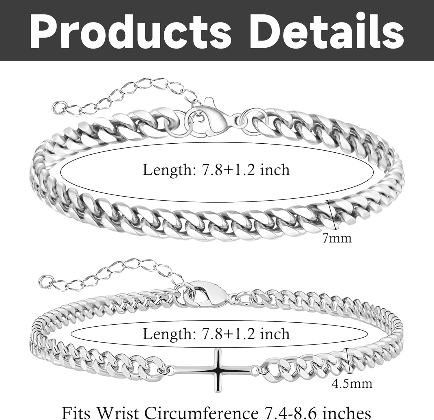 Elegant Men's Bracelet Set