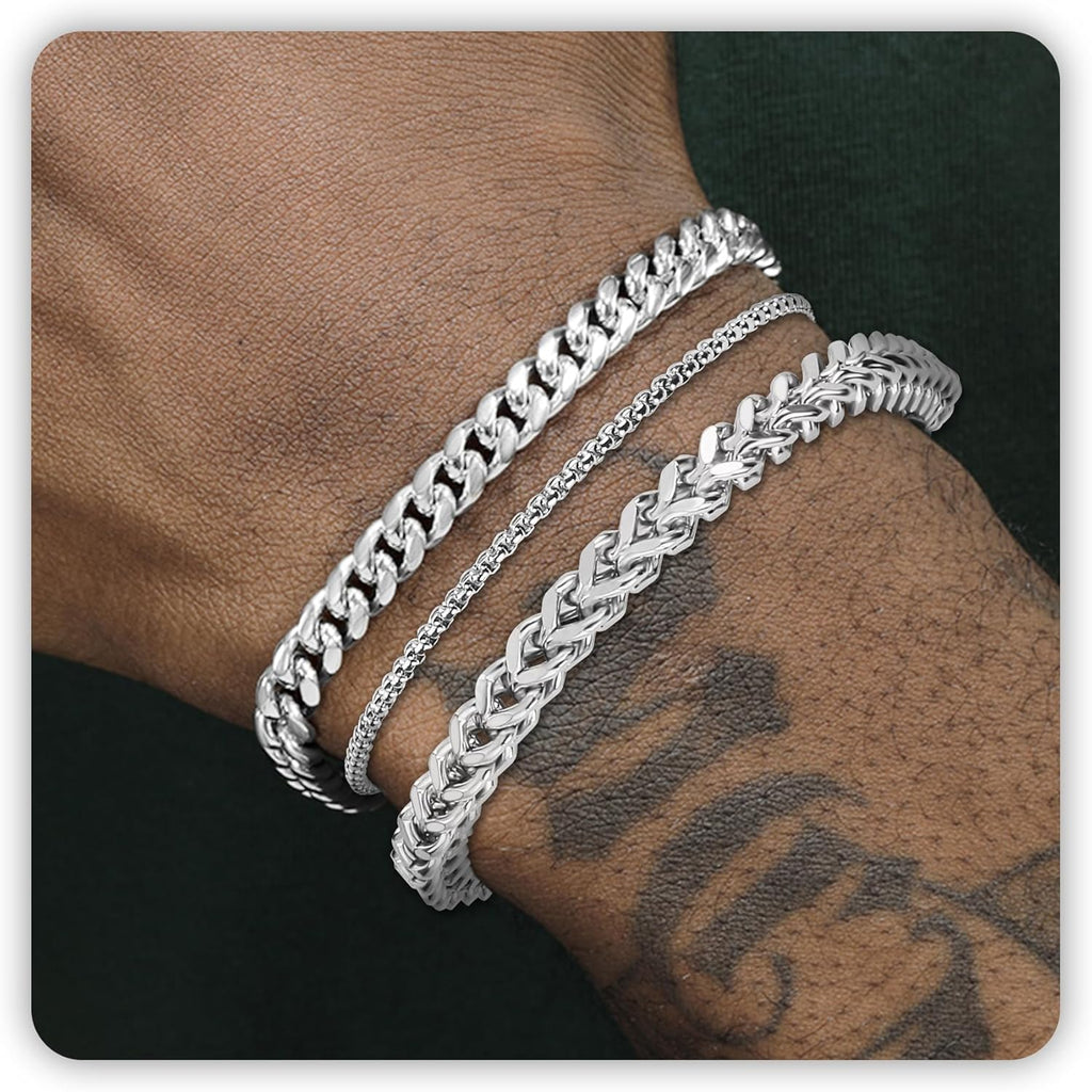 Stylish Men's Bracelet Set