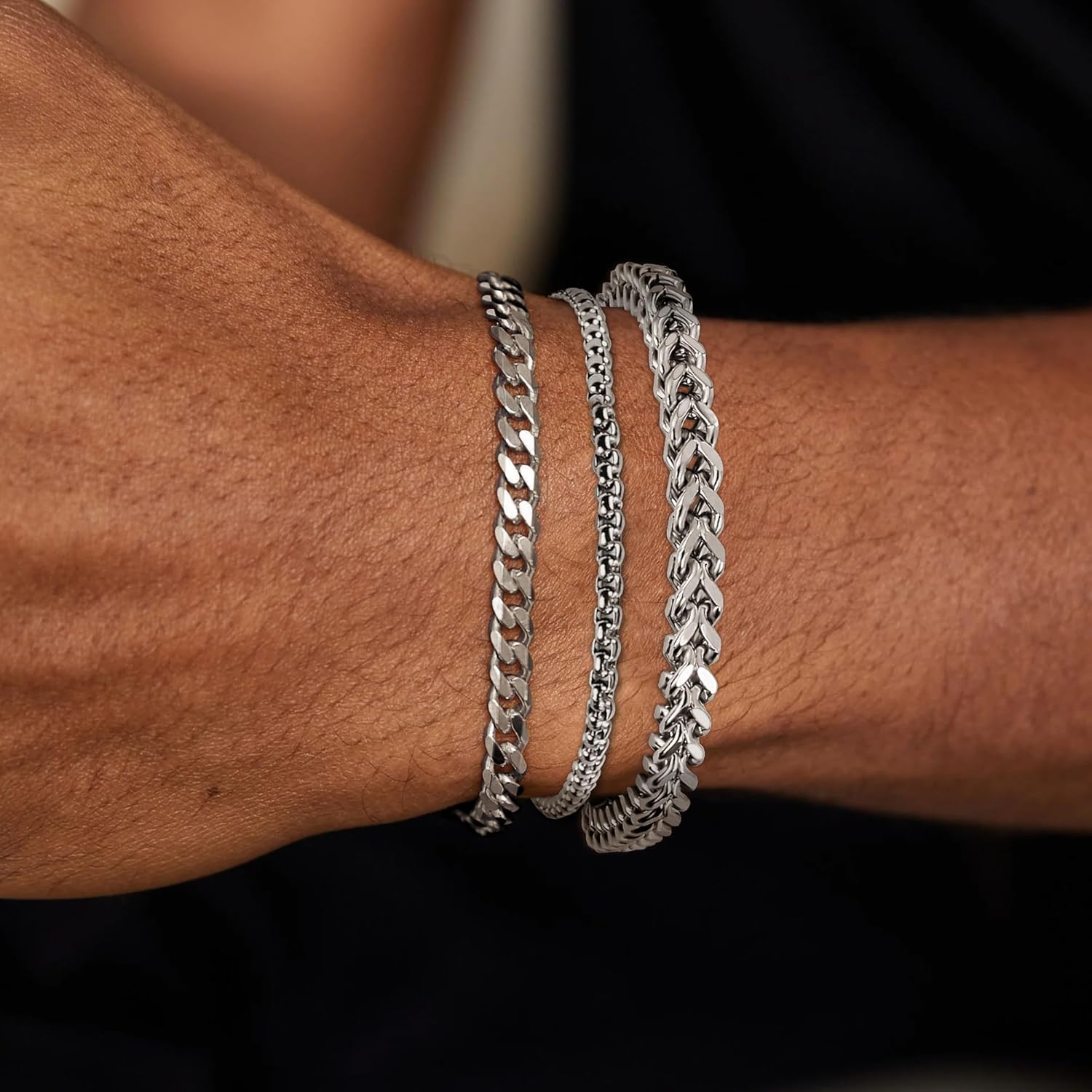 Stylish Men's Bracelet Set