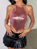 Sparkling Festival Crop Top