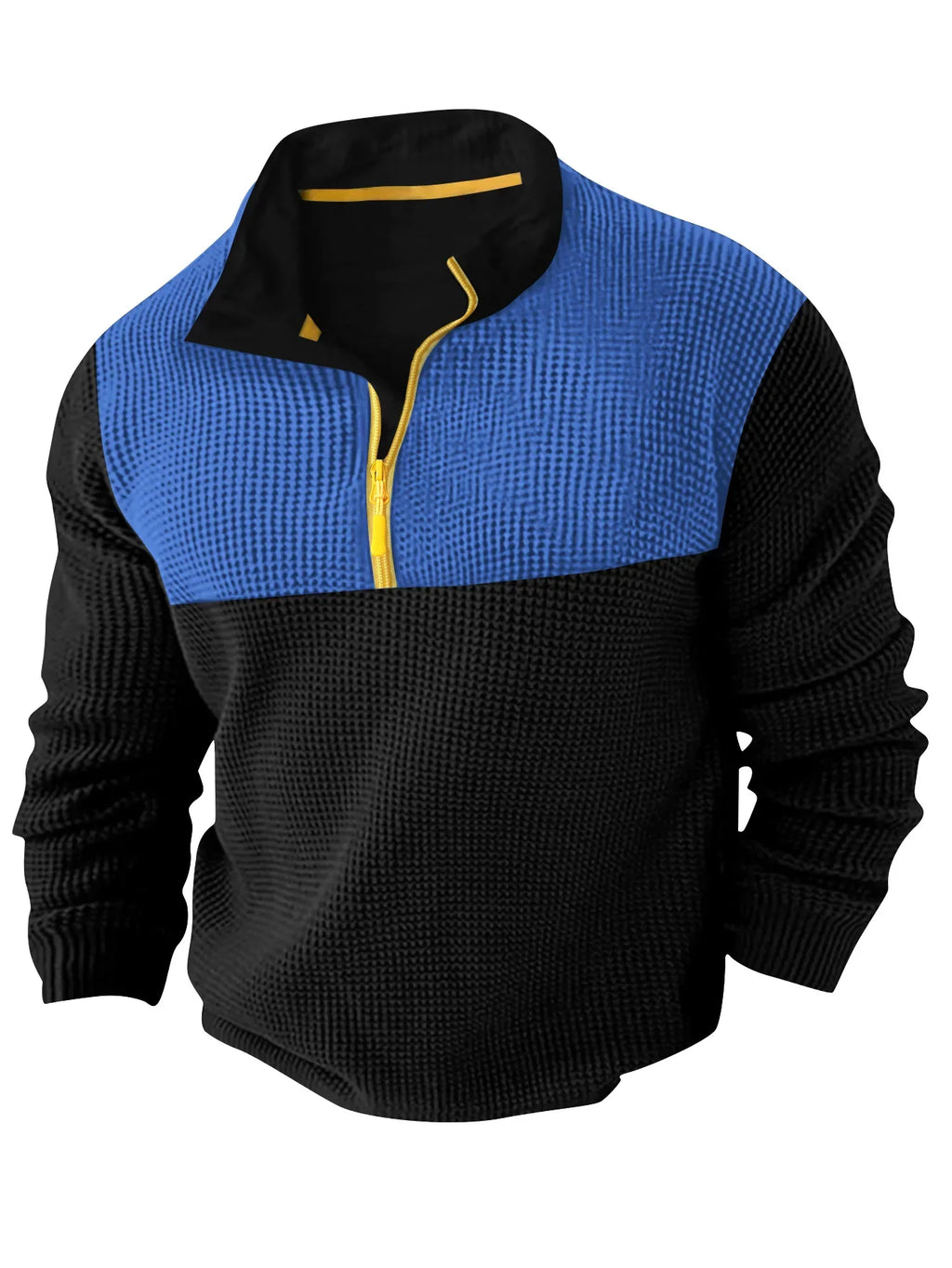 Comfortable Men's Zip Tee