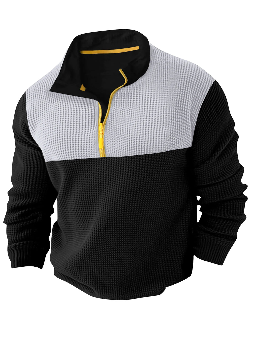 Comfortable Men's Zip Tee