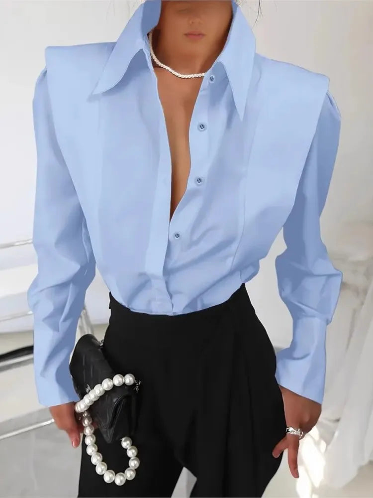 Long Sleeve Casual Button Up