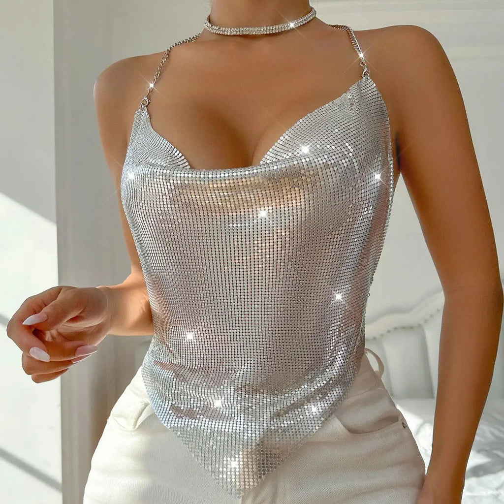 Glitter Glam Party Top