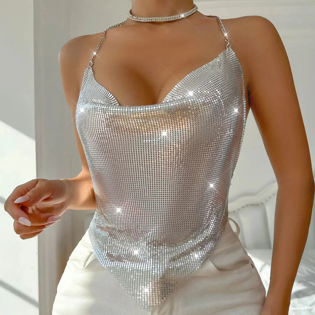 Glitter Glam Party Top