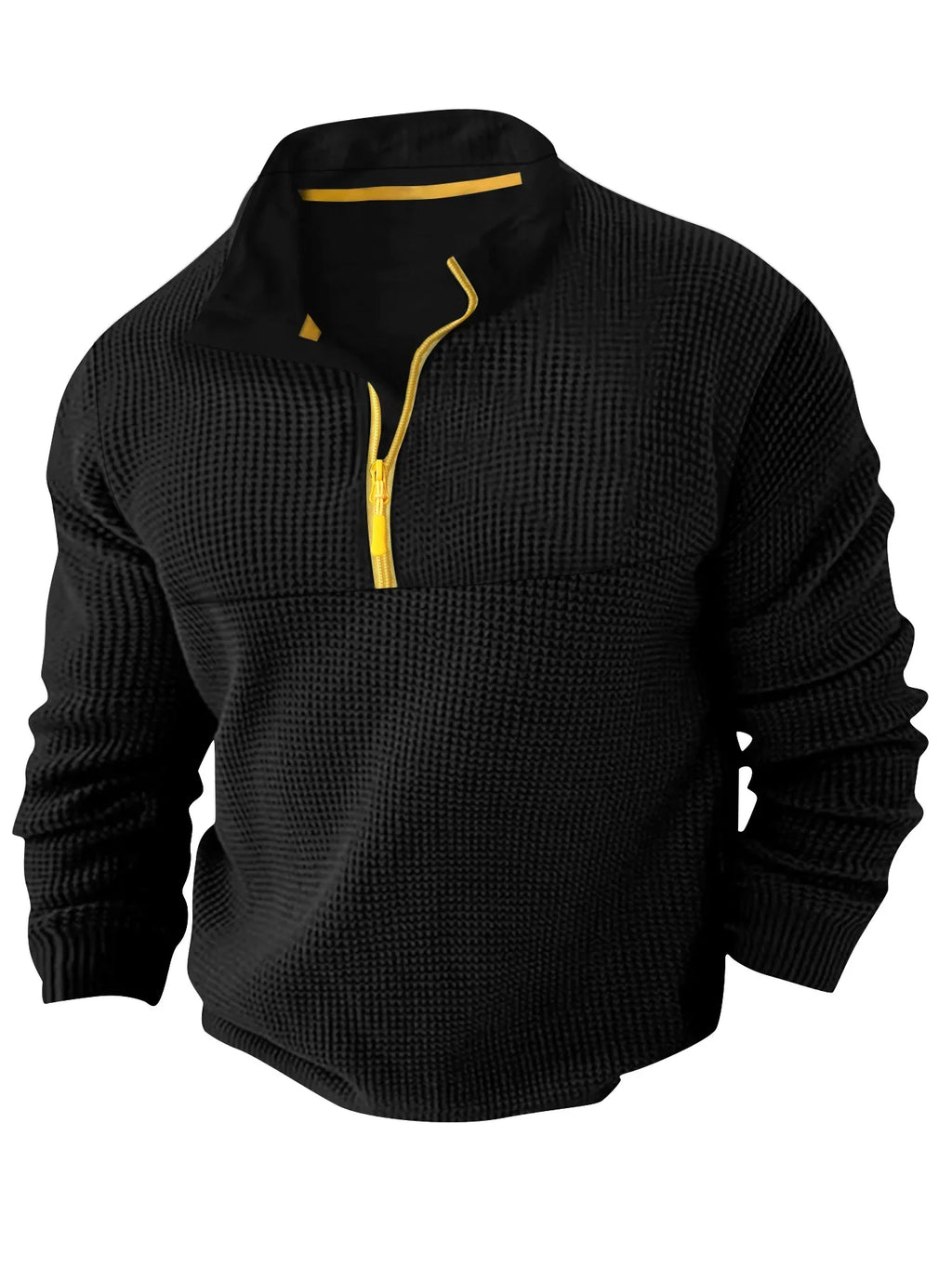 Comfortable Men's Zip Tee