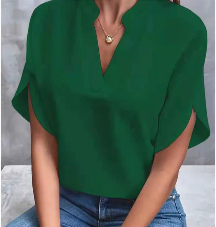 V-Neck Blouse