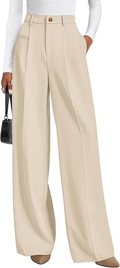 Chic High-Waisted Flow Pants