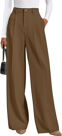 Chic High-Waisted Flow Pants