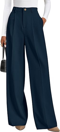 Chic High-Waisted Flow Pants