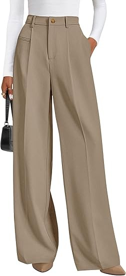 Chic High-Waisted Flow Pants