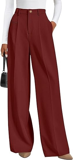 Chic High-Waisted Flow Pants