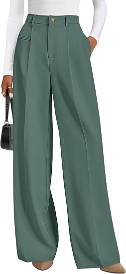 Chic High-Waisted Flow Pants